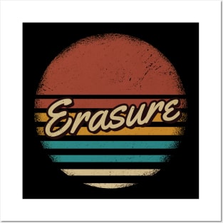 Erasure Retro Style Posters and Art